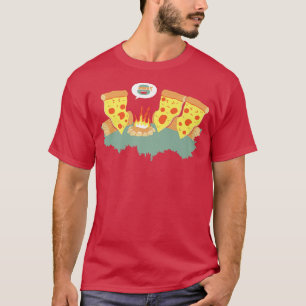 Camiseta Pizzacampfire Story Fearsomeenemy Of Pizza Funny N