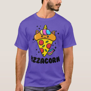 Camiseta Pizzacorn Gráfico Pizza Lover Comer Comida Italian