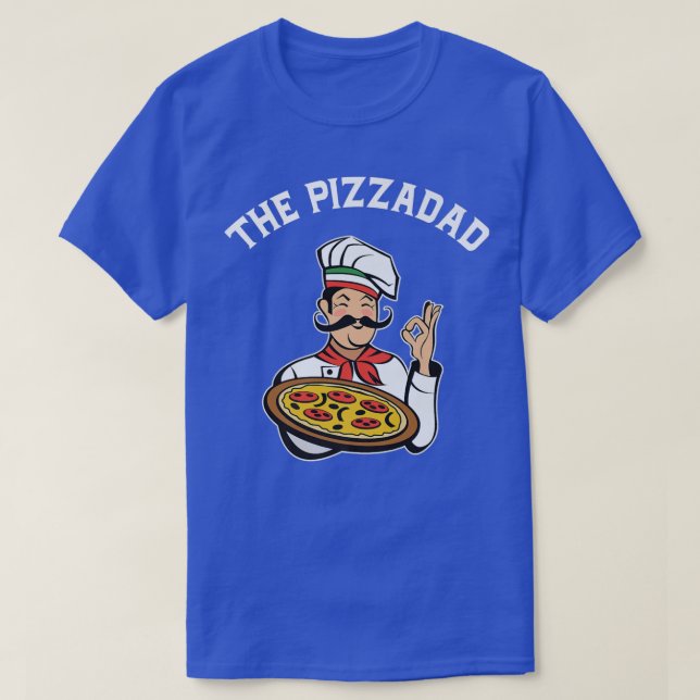 Camiseta Pizzadad Funny Pizza Dad Foodie Pizzamen Foodie Pr (Diseño del anverso)