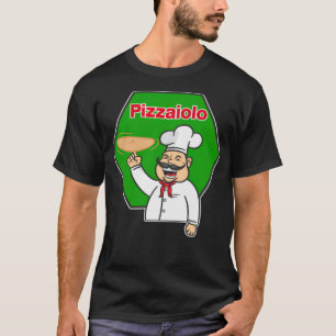 Camiseta Pizzaiolo horneado de cumpleaños animal