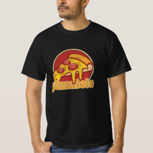Camiseta pizzaiolo regalo divertido para hacer pizza ilustr