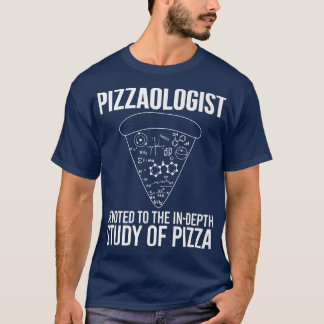 Camiseta Pizzaólogo Estudio de Pizza Funny Pizza 