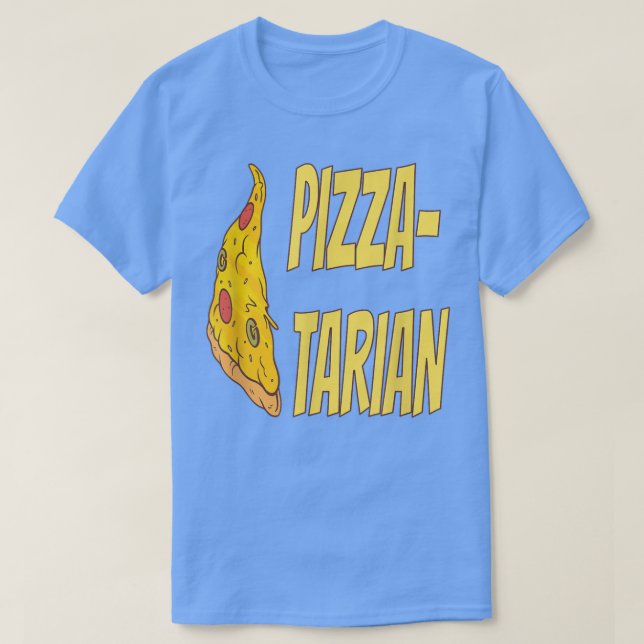 Camiseta Pizzatarian Pizza Fan Fast Food Funny Pizza Lover  (Diseño del anverso)