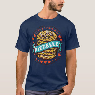 Camiseta Pizzelle Love At First Bite