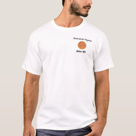 Camiseta Pizzeria Uniforme Personalizable completo texto
