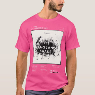 Camiseta Pj Harvey - Que Inglaterra sacuda el álbum de list