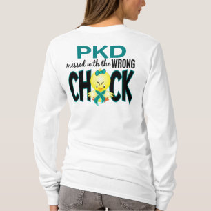 Camiseta PKD ensuciado con el polluelo incorrecto