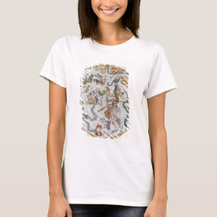 Camiseta Placa 27 del "atlas Coelestis", por Juan Flamsteed