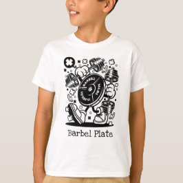 Camiseta Placa de barbel