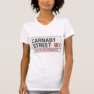 Camiseta Placa de calle de Carnaby