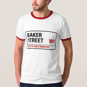 Camiseta Placa de calle del panadero