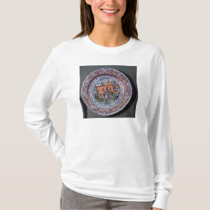 Camiseta Placa de Delft con las vistas de la torre de