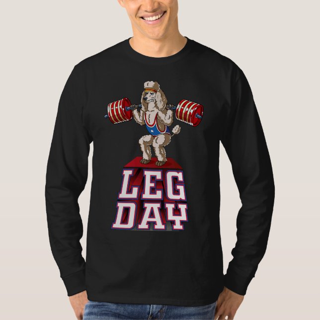 Camiseta Placa de elevación del peso del perro (Anverso)