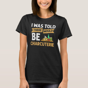 Camiseta Placa de embutido de queso de carne de charcutería