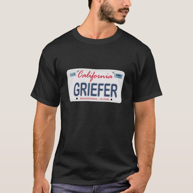 Camiseta Placa de GRIEFER (Anverso)