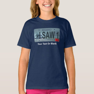 Camiseta Placa de Idaho "Vi 1" Sasquatch