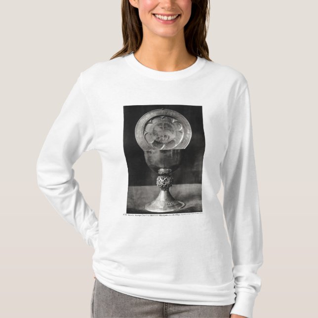 Camiseta Placa de la cáliz y de la eucaristía (Anverso)