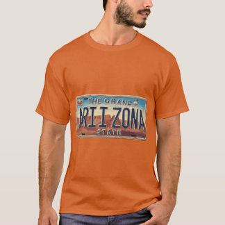 Camiseta Placa de licencia de Arizona