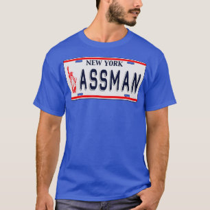 Camiseta Placa de licencia de Assman
