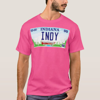 Camiseta Placa de licencia de Indianapolis