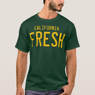 Camiseta Placa de licencia fresca de California