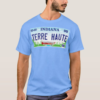 Camiseta Placa de licencia Terre Haute