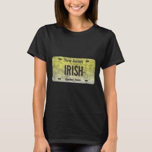 Camiseta Placa de matrícula personalizada divertida del est