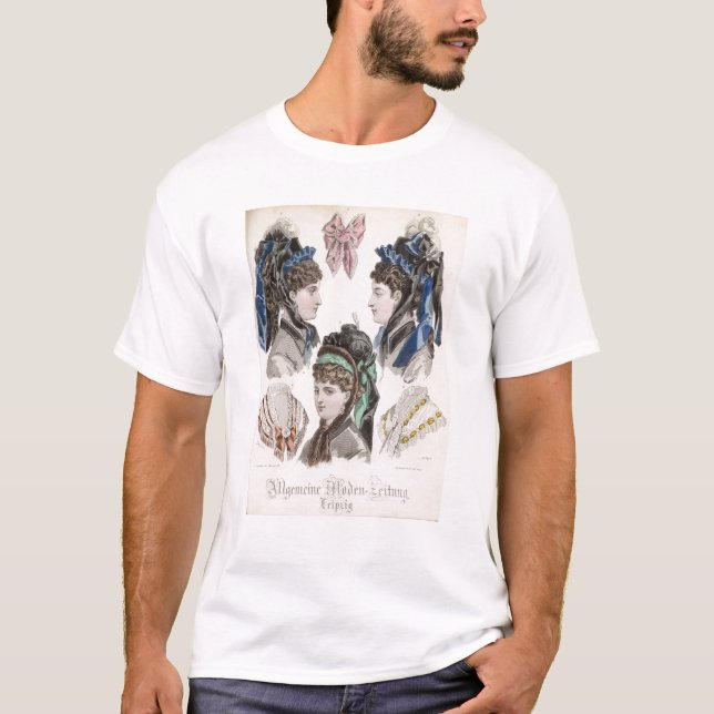 Camiseta Placa de moda (Anverso)