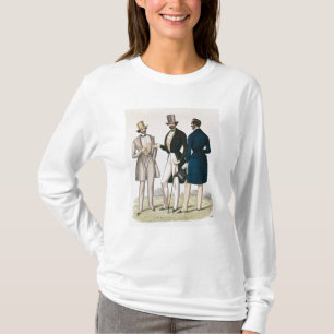 Camiseta Placa de moda que representa la ropa masculina