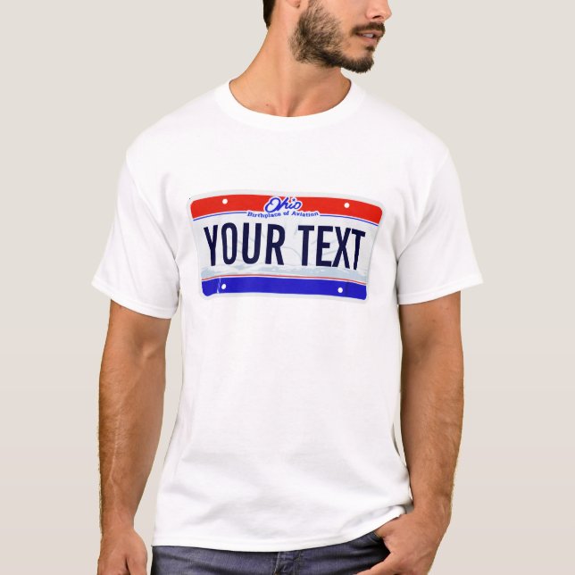 Camiseta Placa de Ohio (Anverso)