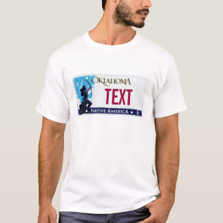 Camiseta Placa de Oklahoma