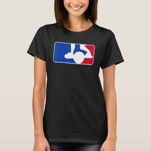 Camiseta Placa de patinaje eléctrico de la liga principal d (Anverso)
