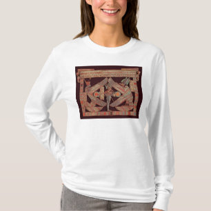 Camiseta Placa de pecho que representa Osiris, dios de
