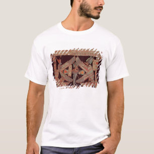 Camiseta Placa de pecho que representa Osiris, dios de