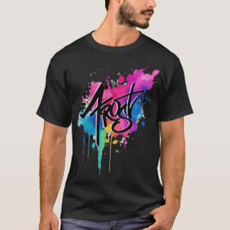 Camiseta Placa de pintura helada