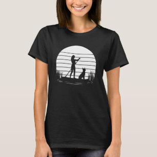 Camiseta Placa de remo para el puño del perro