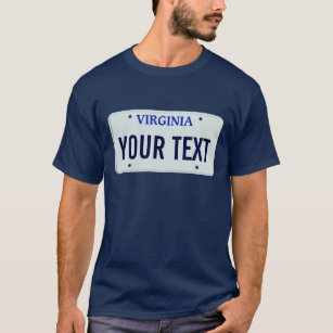 Camiseta Placa de Virginia