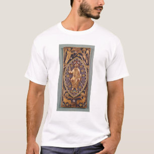 Camiseta Placa del relicario que representa a Cristo