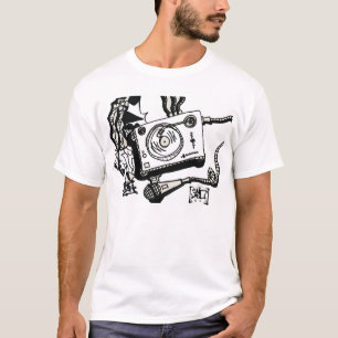 Camiseta placa giratoria