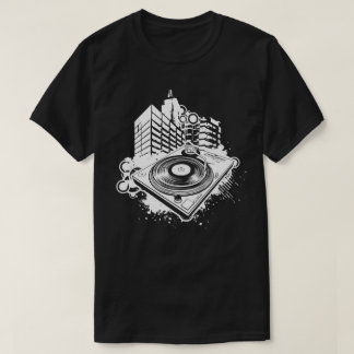 Camiseta Placa giratoria de DJ
