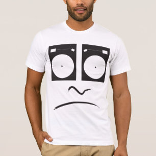 Camiseta Placa giratoria Face_1 triste