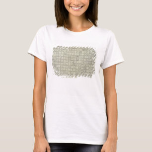 Camiseta Placa grande con la escritura ideográfica del Tem