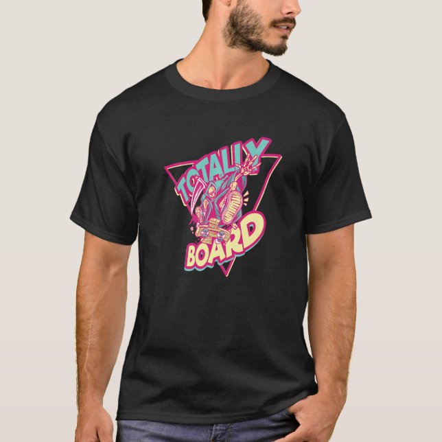 Camiseta Placa Guay Retro Flip Skateboard (Anverso)