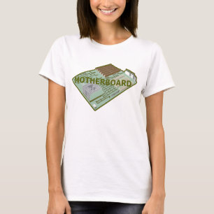 CAMISETA PLACA MADRE DEL ORDENADOR