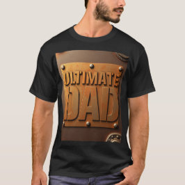 Camiseta Placa Metálica Definitiva para Papá Regalo para Pa