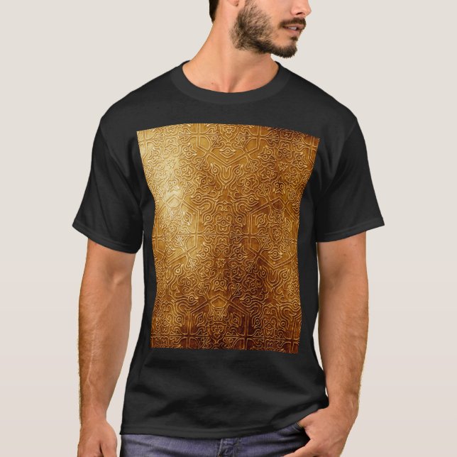 Camiseta Placa Metalizado Ornate Classic (Anverso)