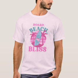 Camiseta Placa, playa, Bliss Summer Surfing