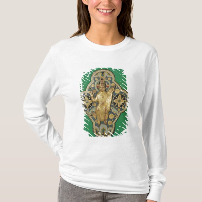 Camiseta Placa que representa la bendición de dios (Anverso)