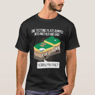 Camiseta Placa tectónica - Teacher de Ciencias Geológicas d