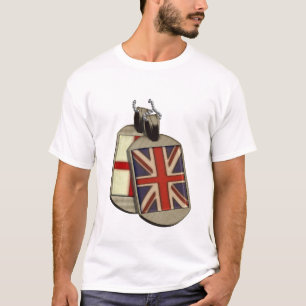 Camiseta Placas de identificación inglesas divertidas